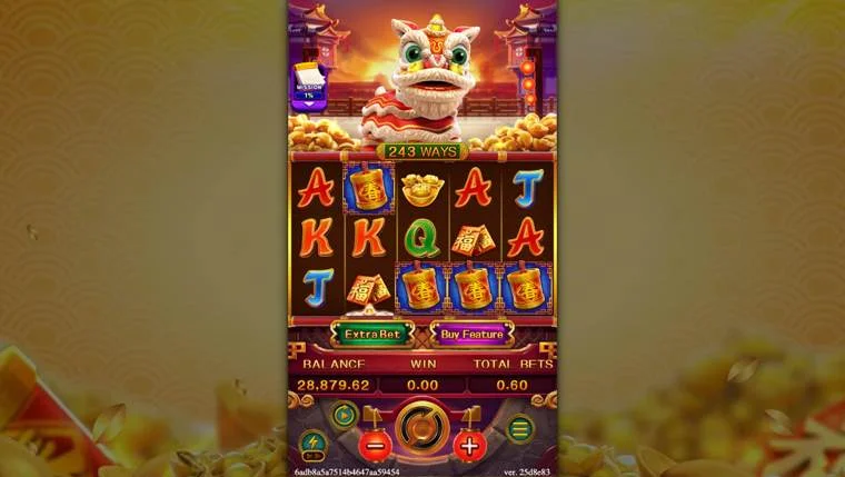 Ảnh bảng biểu tượng & tính năng game CHINESE NEW YEAR 2 (slot FC) chơi tại LC79