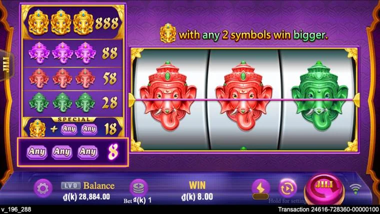 Ảnh giao diện chính game Super Rich (slot JILI) chơi tại LC79
